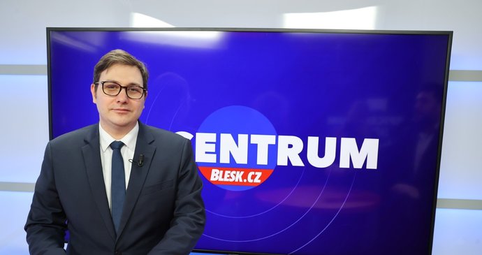 Minister spraw zagranicznych Jan Lipavský był gościem w epicentrum Bleska (17 marca 2022 r.).