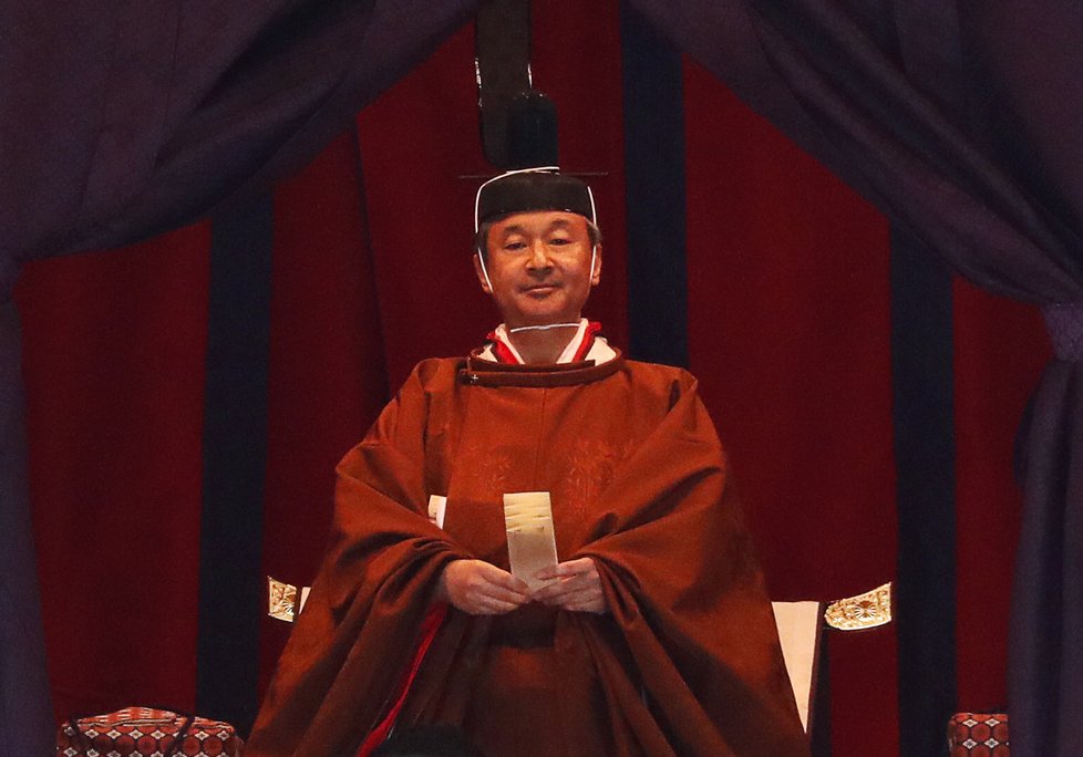 Nový japonský císař Naruhito.