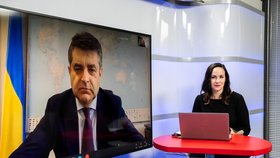 Jevhen Petrovyč Perebyjnis, bývalý Velvyslanec Ukrajiny v České republice v Epicentru 21.2. 2024