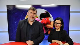 Karel Kovář v pořadu Epicentrum