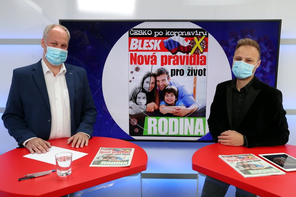 Náměstek ministryně práce a sociálních věcí Robin Povšík v Epicentru 1.6.2020