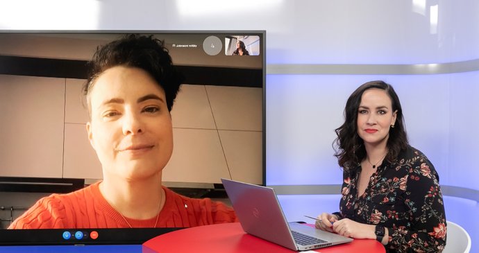 Advokátka Lucie Hrdá v pořadu Epicentrum