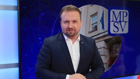 Ministr práce a sociálních věcí Marian Jurečka v Epicentru Blesku. (9.5.2022)