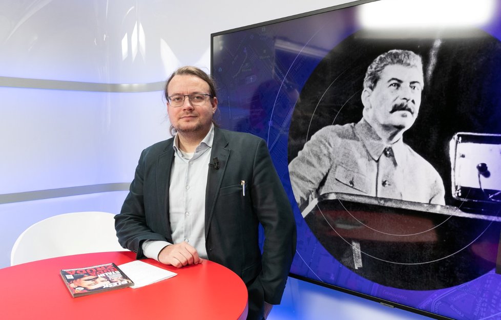 Historik Michal Macháček v Epicentru Blesku