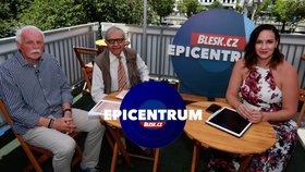 Epicentrum: Petr Brukner a Miloň Čepelka nejen o budoucnosti Cimrmanů. Jak se jim hrají ženy?