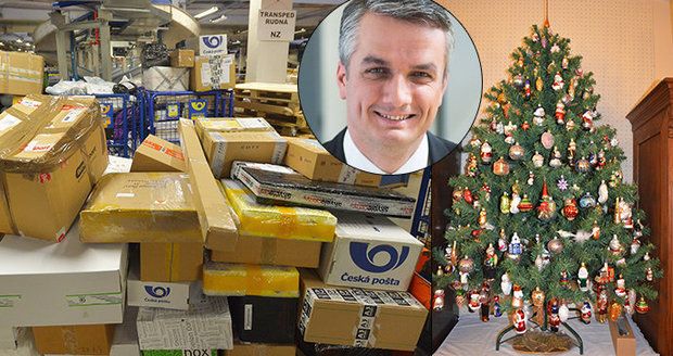 Ředitel České pošty Roman Knap hostem pořadu Epicentrum na téma doručování vánočních dárků Českou poštou