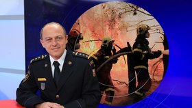 Petr Ošlejšek - náměstek generálního ředitele hasičského záchranného sboru České republiky, v Epicentru 12.8.2021