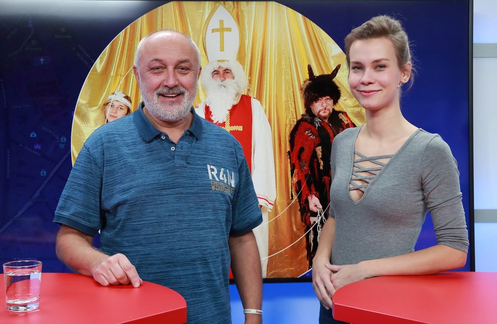 Psychoterapeut Miloslav Čedík, který byl hostem pořadu Epicentrum na Blesk TV (5.12.2018).