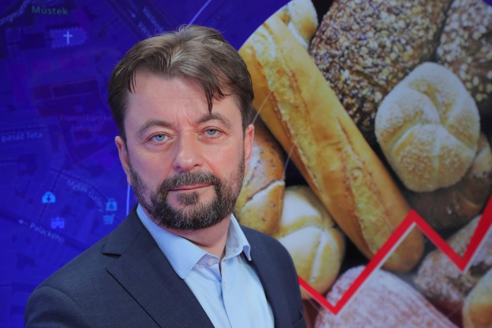 Výkonný ředitel Svazu pekařů a cukrářů v ČR Bohumil Hlavatý