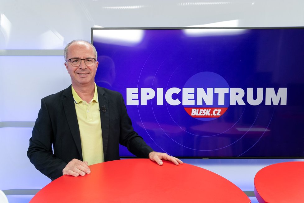 Šéf správní rady VZP Tom Philipp v Epicentru Blesku. (19.5.2022)