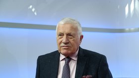 Bývalý prezident Václav Klaus byl hostem Epicentra Blesku. (18.1.2022)