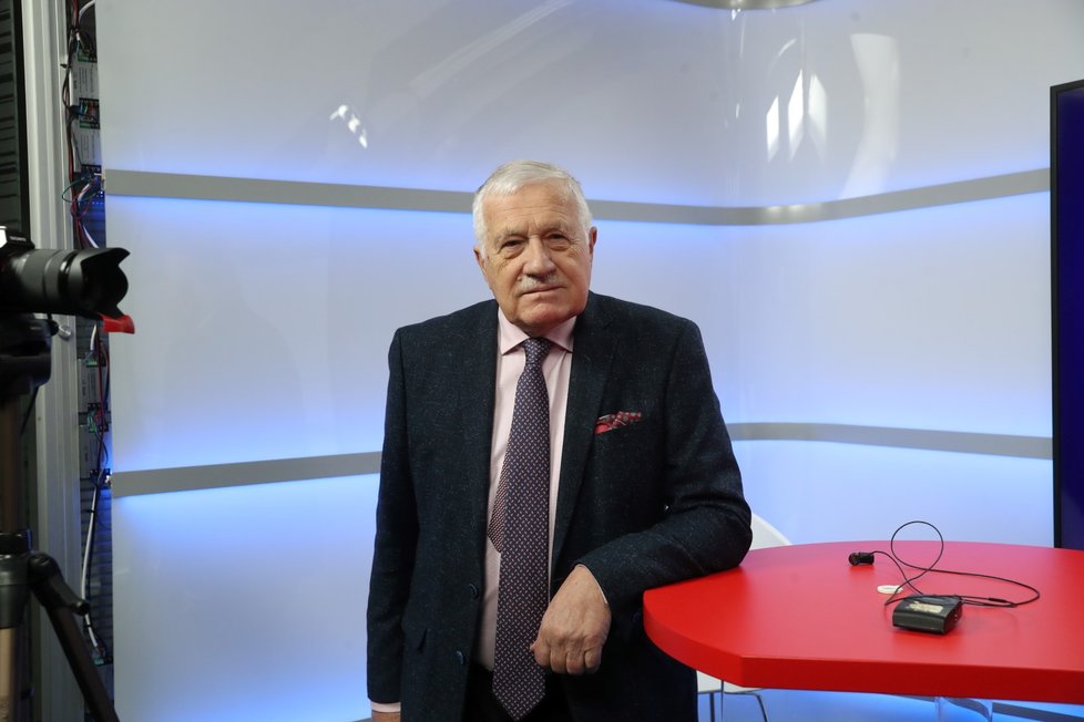 Bývalý prezident Václav Klaus byl hostem Epicentra Blesku. (18.1.2022)
