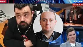 Politolog Jan Šír jako host pořadu na téma konflikt Pavla Novotného s Ruskem