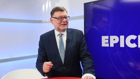 Ministr financí Zbyněk Stanjura (ODS) v Epicentru Blesku (22. 11. 2022)