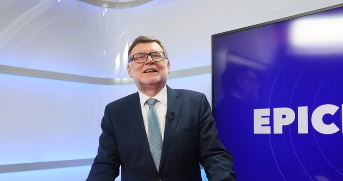 Ministr financí Zbyněk Stanjura (ODS) v Epicentru Blesku (22. 11. 2022)