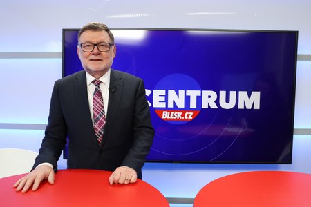 Ministr financí Zbyněk Stanjura (ODS) v Epicentru Blesku. (10. 2. 2022)