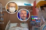 Epidemiolog Petr Smejkal a šéf statistiků Ladislav Dušek promluvili v Otázkách Václava Moravce o tom, co můžeme čekat od omikronu