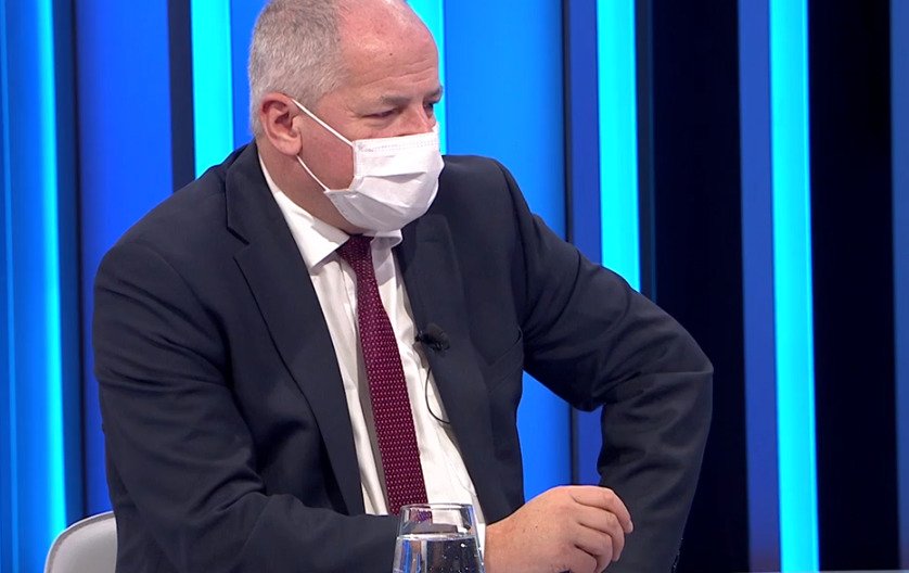 Epidemiolog a bývalý ministr zdravotnictví Roman Prymula (za ANO) v pořadu TV Prima Partie (15.11.2020)