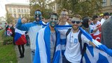 Brno rozzářily vlajky: Zahraniční vysokoškoláci slavili, že tu mohou studovat