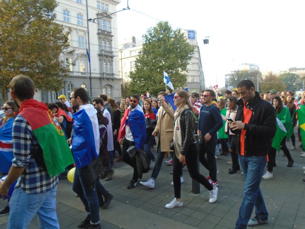 Flag Parade v Brně