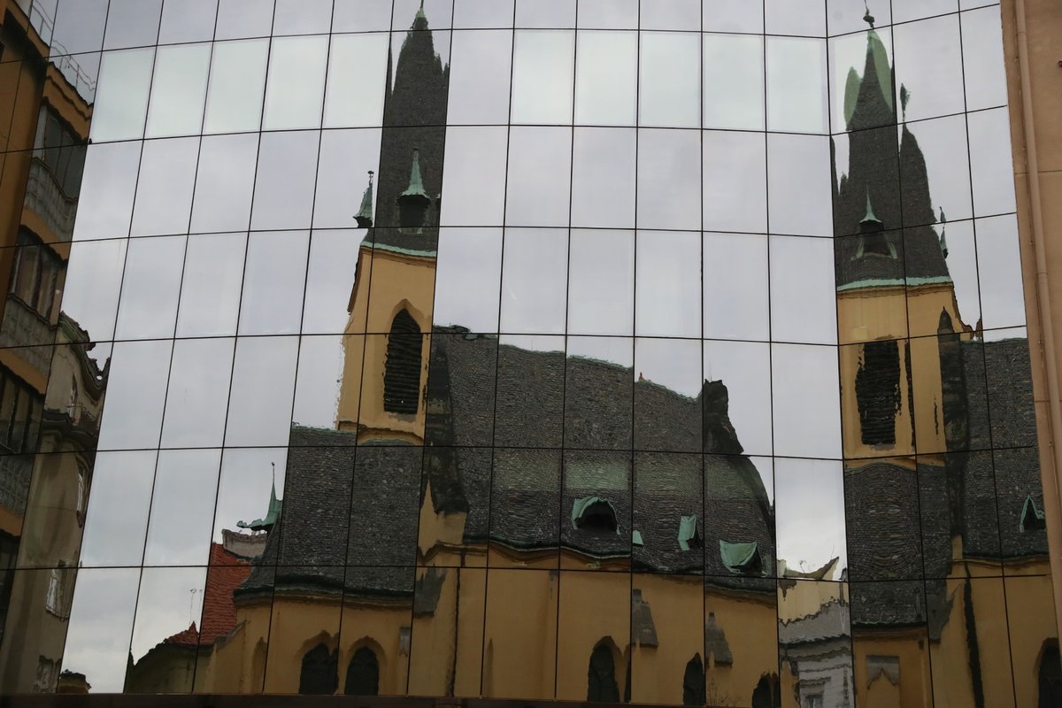 Kostel svatého Klimenta v Praze, kde se koná poslední rozloučení s významným filozofem a ekologem Erazimem Kohákem, který zemřel v sobotu 8. února ve věku 86 let. (16. 2. 2020)