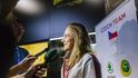 Bronzová olympijská medailistka Karolína Erbanová slaví svůj obrovský úspěch