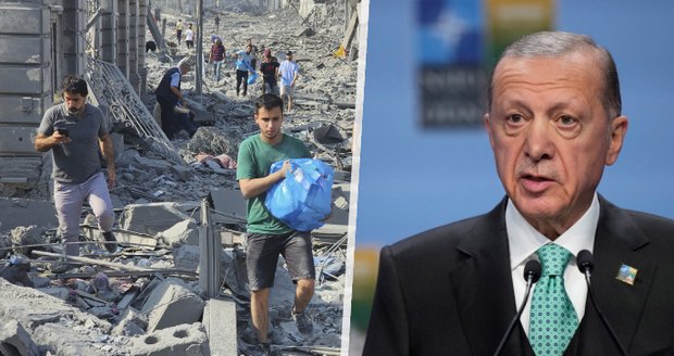 Erdogan se opřel do Izraele: Musí se chovat jako stát, ne jako teroristická organizace