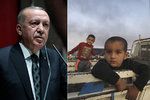 Invaze? Můžeme poslat uprchlíky do Evropy, varuje Erdogan. Mrtvých Kurdů už je 109.