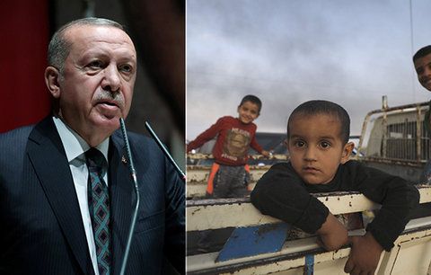 Vypustím k vám uprchlíky, hrozí Erdogan Evropě. V Turecku jich jsou dva miliony