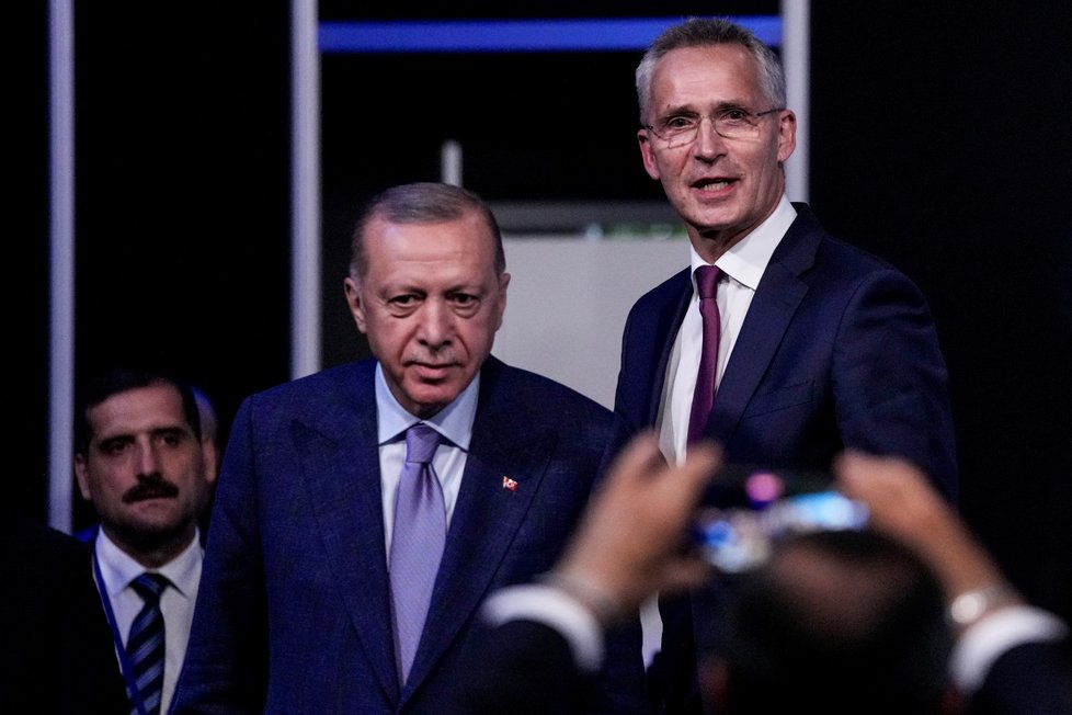 Summit NATO 2022: Turecký prezident Tayyip Erdoğan