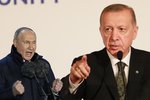 Erdogan přispěchal s blahopřáním pro Putina. A znovu nabídl mírové rozhovory s Ukrajinou