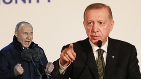 Erdogan přispěchal s blahopřáním pro Putina. A znovu nabídl mírové rozhovory s Ukrajinou