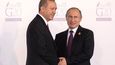 Recep Tayyip Erdogan a Vladimir Putin