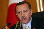 Turecký premiér slovně napadl izraelského prezidenta