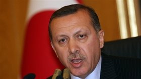 Turecký premiér slovně napadl izraelského prezidenta