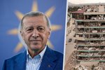 Recep Tayyip Erdogan tratí hlasy kvůli zemětřesení.