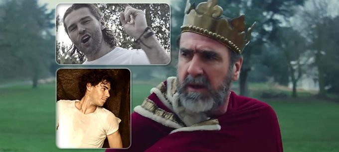 Cantona jako král, moc sexy Nadal. Sportovci v klipech umí zaujmout Cantona jako král, moc sexy Nadal. Sportovci v klipech umí zaujmout