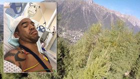 Seskok se změnil v boj o život: Muž narazil do stromů v rychlosti 145 km/h!