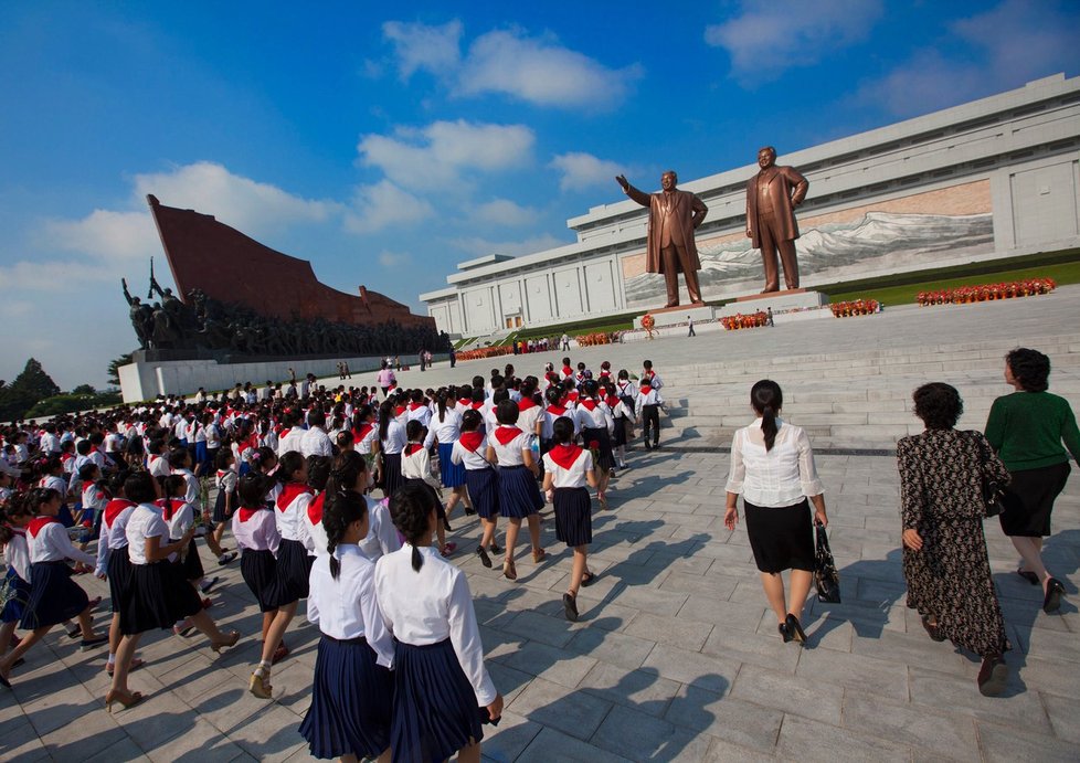 Severní Korea pohledem francouzského fotografa Erica Lafforgueho