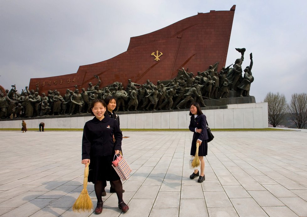 Severní Korea pohledem francouzského fotografa Eric Lafforgueho.