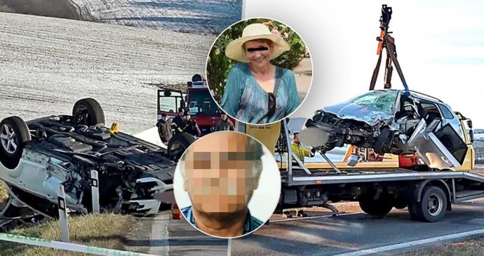Dopravní nehoda u obce Kobyly na Slovensku