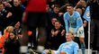 Erling Haaland uzavřel skóre manchesterského derby na 3:1 pro City