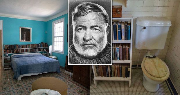 Hemingwayovu pozůstalost na Kubě ohrožují termiti a počasí: Zachrání ji americká nadace