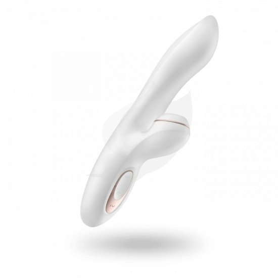 Satisfyer Pro G-Spot Rabbit je zcela unikátní novinka od výrobce populárních stimulátorů klitorisu. Pokud jste si oblíbila podtlakovou stimulaci klitorisu, ale schází vám vnitřní stimulace, tento vibrátor je pro vás to pravé! Revoluční spojení vibrátoru pro bod G a zařízení na podtlakovou stimulaci klitorisu vás zaručeně dostane do kolen! 1790 Kč, intimity.cz