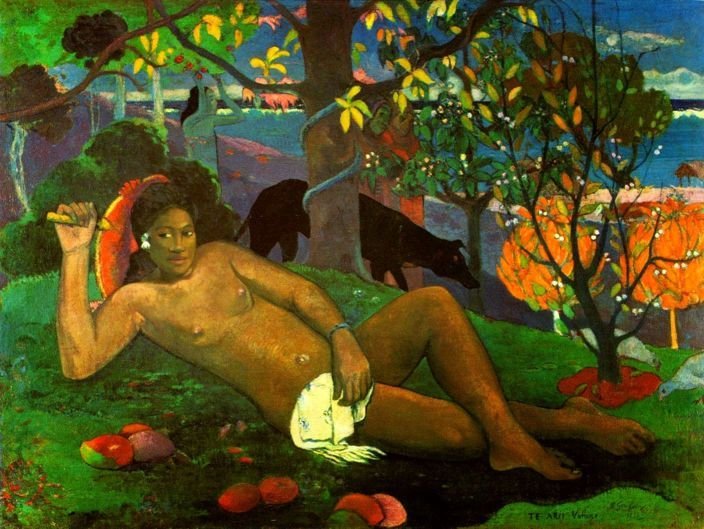 Paul Gauguin, Králova žena