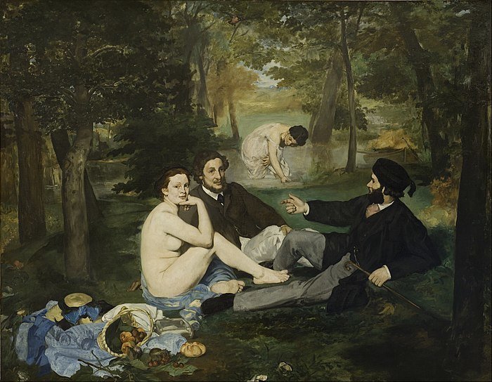 Édouard Manet, Snídaně v trávě