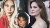 Ruská celebrita utratila balík, aby se podobala Angelině Jolie. Vypadáš jak Jackson, smějí se jí
