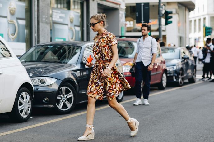 Street style v Miláně Street style v Miláně