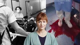 Ester Geislerová si před natáčením Anatomie života dala "stáž" v nemocnici