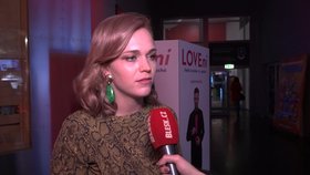 Ester Geislerová na premiéře LOVEní: Na lásku se spěchat nemá